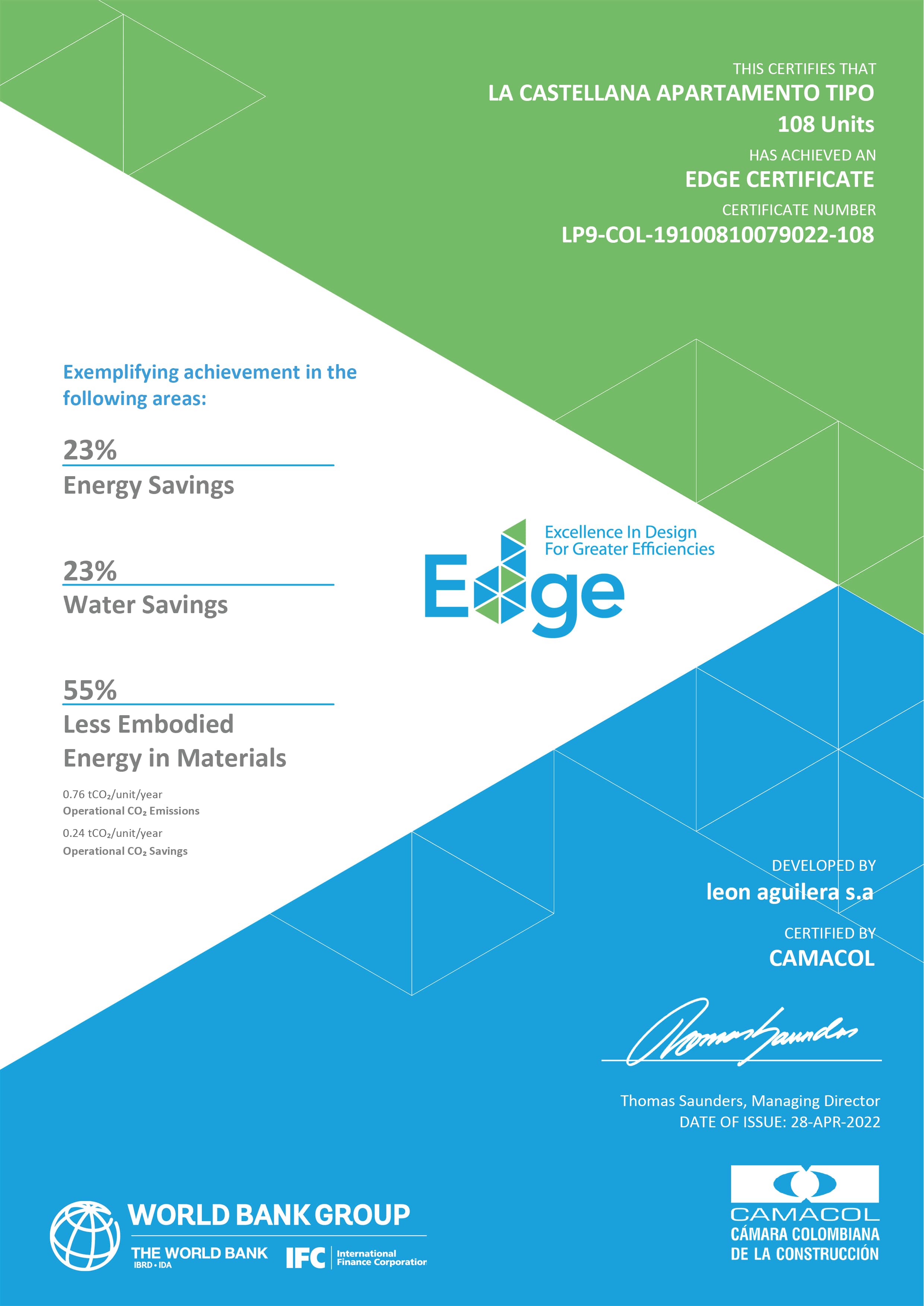 Certificado EDGE 1